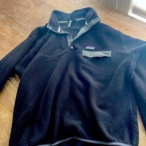 Patagonia Black Synchilla Fleece Jacket